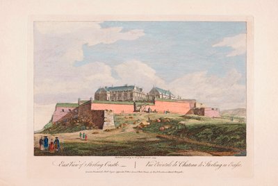 Østutsikt over Stirling Castle, Skottland av Unknown artist