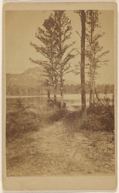 Echo Lake nær Conway [Wales] av Unknown artist