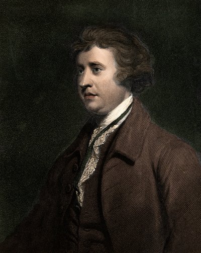 Edmund Burke 1729-1797 - gravering - 1800-tallet av Unknown artist
