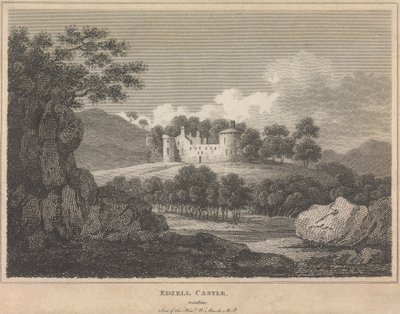 Edzell Castle, [Forfarshire?]; side 101 (bind 1) av Unknown artist