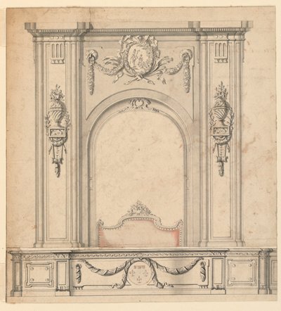 Forhøyning av en sengealkove for Philippe, Duc d