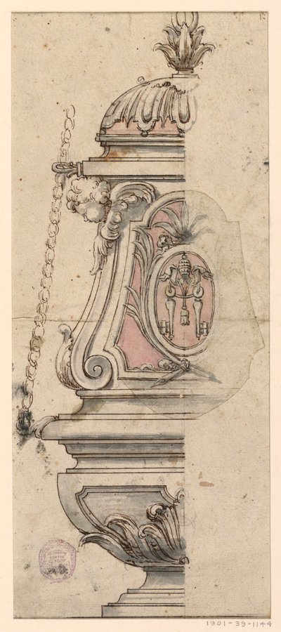 Høyde av et røkelsekar av Unknown artist