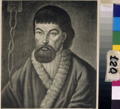 Emelian (Emilien) Pougatchev (1742-1775) - Yemelyan Pugachev av Anonymous av Unknown artist