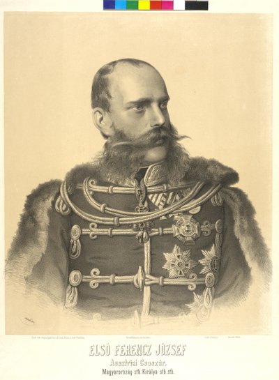 Østerrikes keiser Franz Josef I av Unknown artist