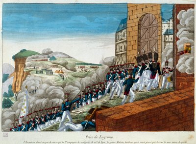 Ekspedisjon fra Spania (1823-1829): erobringen av Logrono. 1823 Paris, museum for hæren av Unknown artist