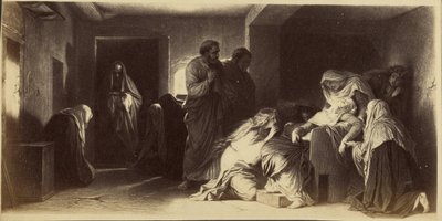[Jomfru Marias besvimelse av Paul Delaroche] av Unknown artist