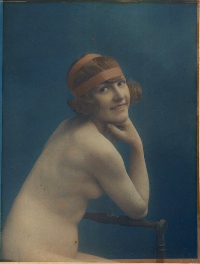 [Kvinnelig naken] av Unknown artist