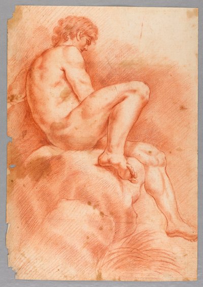 Figurstudie av Unknown artist