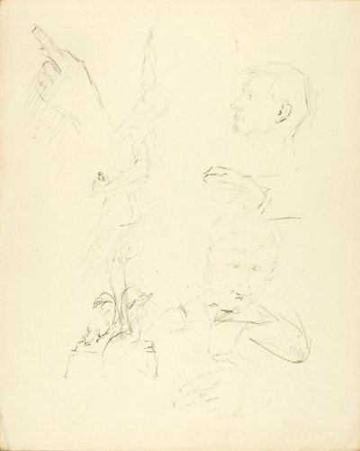 Figurskisser av Unknown artist