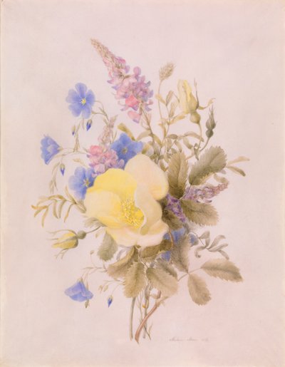 Flowers with Yellow Rose   1316742   no       norwegian Successfully Translated  Original: Hiver (Winter). Peinture de Esalas van de Velde (1591-1630). Huile sur bois, 37,5 x 35,5 cm Translat: Hiver (Winter). Peinture de Esalas van de Velde (1591-1630). Hu av Unknown artist
