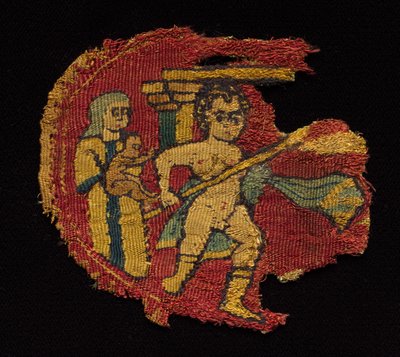 Fire segmenter fra en tunika av Unknown artist