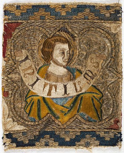 Fragment fra en Orphrey av Unknown artist