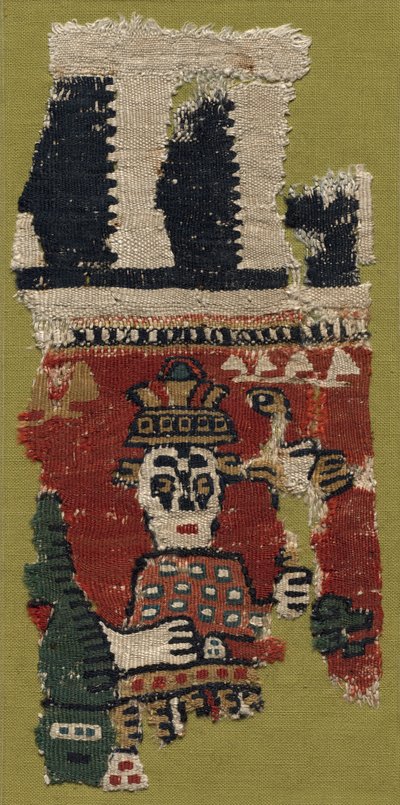 Fragment av et ornament av Unknown artist