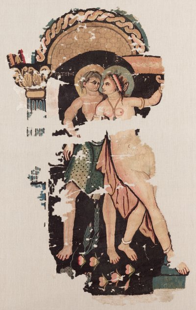 Fragment med Satyr og Maenad av Unknown artist