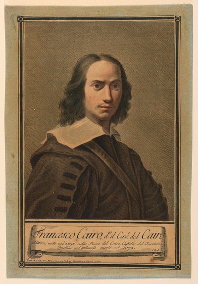Francesco Cairo, gjør det. de. Cav. av Kairo av Unknown artist