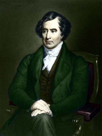 François Arago (1786-1853), fransk astronom, fysiker og politiker. av Unknown artist