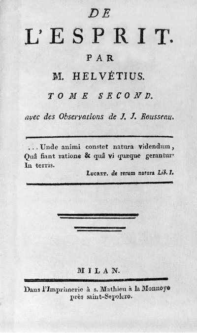 Frontispiz von „De l