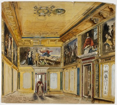 Kabinett i Isabella d#39;Este, Mantua av Unknown artist
