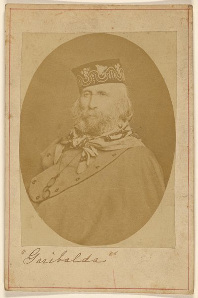 quot;Garibaldaquot; [sic]/[Giuseppe Garibaldi, 1807 - 1882] av Unknown artist