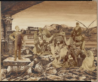 General «kinesisk» Gordon, myrdet av Mahdiens tilhengere i Khartoum av Unknown artist