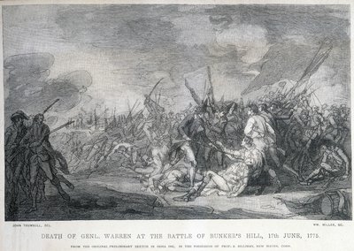 General Warren starb während der Schlacht von Bunker