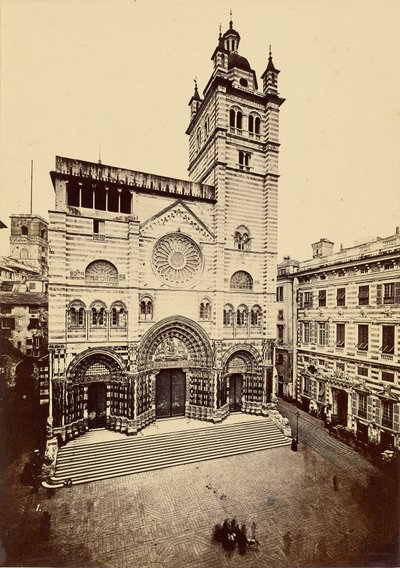 [Genovas katedral] av Unknown artist