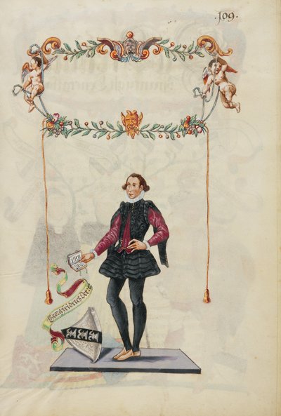 George Frideric Derrer av Unknown artist