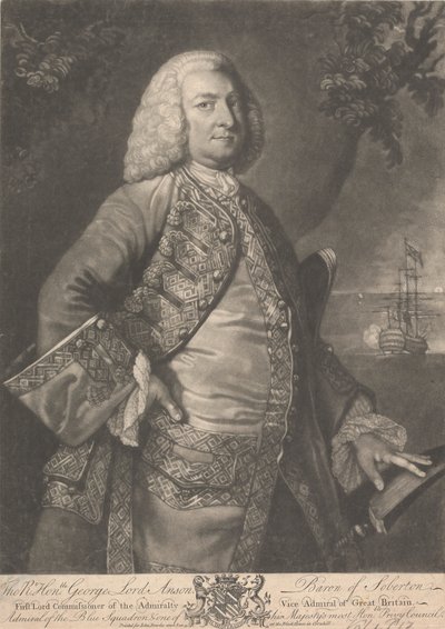 George Anson, 1. Baron Anson av Unknown artist