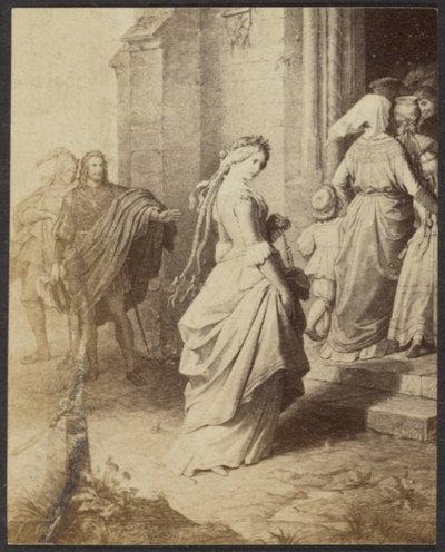 Gretchen (Faust) av WV Kaulbach av Unknown artist