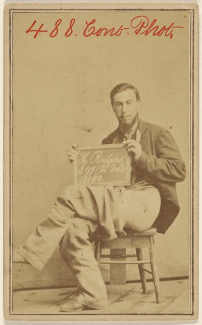 [H. Rodgers, offer for borgerkrigen] av Unknown artist