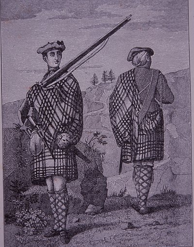Høylandssoldater senere på 1700-tallet av Unknown artist