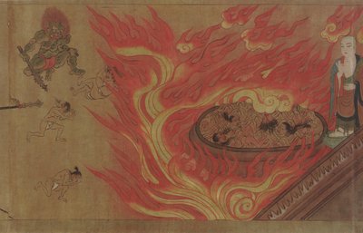 Historien om tempelet kalt Yatadera av Unknown artist