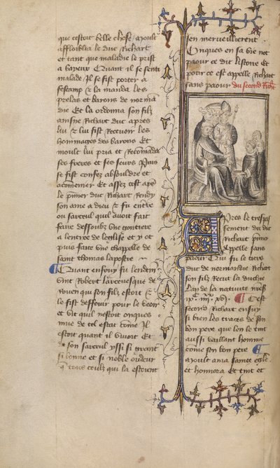 Hyllest til Richard II av Unknown artist