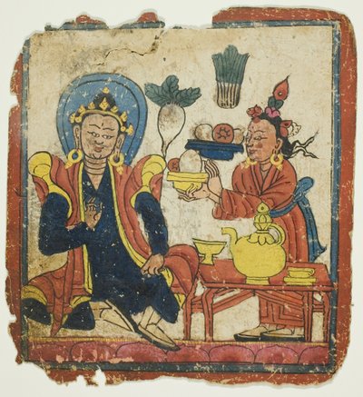 Bilde fra et sett med innvielseskort (Tsakali) av Unknown artist