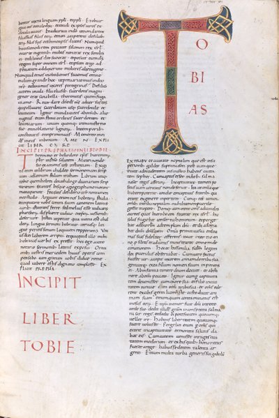 Begynnelsen av Tobias#39; bok av Unknown artist