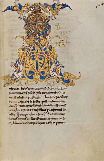 Bebodd initial A av Unknown artist