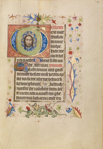 Initial G: Kristi ansikt av Unknown artist