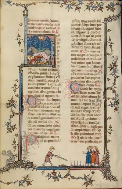 Innledende H: Paulus#39; omvendelse av Unknown artist