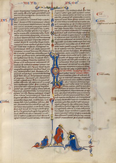 Initial L: Ester foran kong Ahausverus av Unknown artist