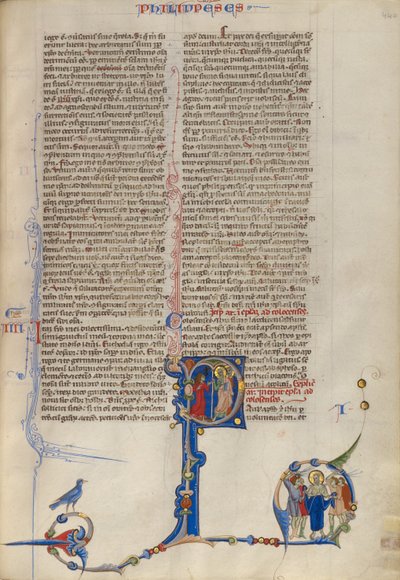 Initial P: Paulus driver ut demoner fra en kvinne av Unknown artist