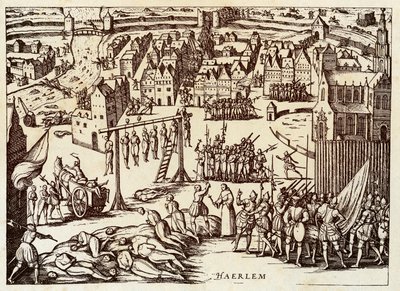 Inkvisisjon i Haarlem av Unknown artist