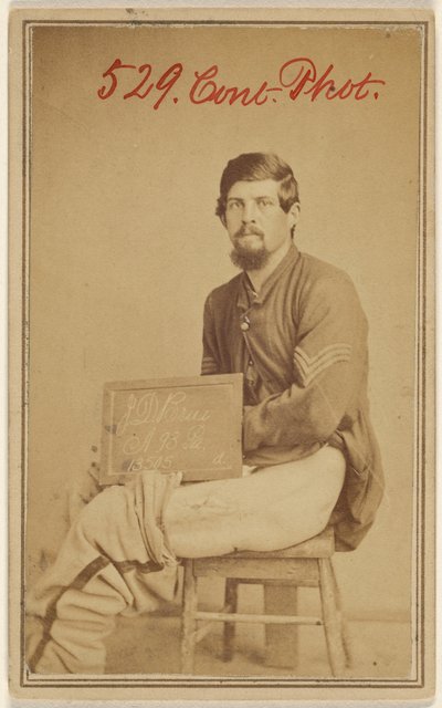 [JD Brown, offer for borgerkrigen i 93. delstatsdeltaker i Pennsylvania] av Unknown artist
