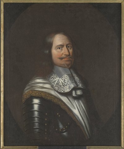 Jacob Kettler, duc de Courlande et Semigalie - Portrett av Jacob Kettler (1610-1682), hertugen av Courland og Semigallia, Anonym . Olje på lerret. Mål: 90x74 cm. Nationalmuseum Stockholm av Unknown artist