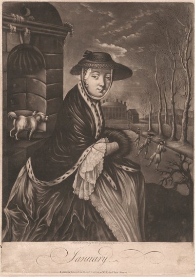januar av Unknown artist