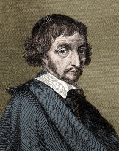 Jean de Labadie - Portrett av Jean de Labadie - engelsk pietist 1610-1674 av Unknown artist