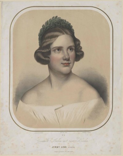 Jenny Lind (trykk) av Unknown artist