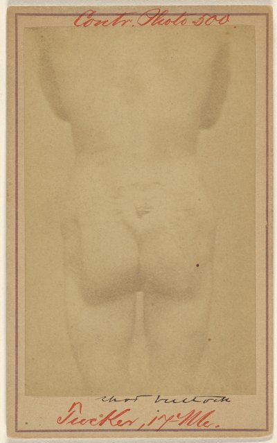 [Jno. E. Tucker, skutt i baken, offer for borgerkrigen] av Unknown artist