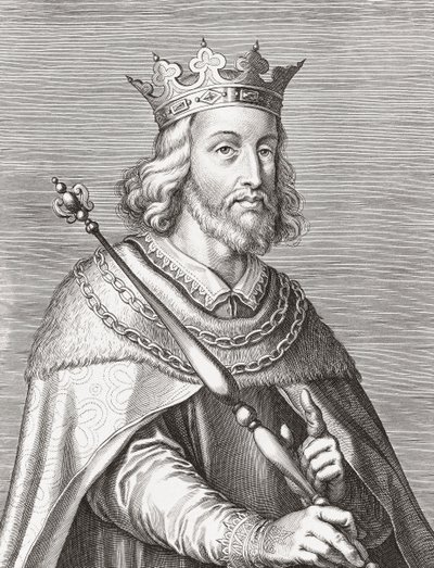 Kong Ferdinand I av Portugal. Portrett. av Unknown artist