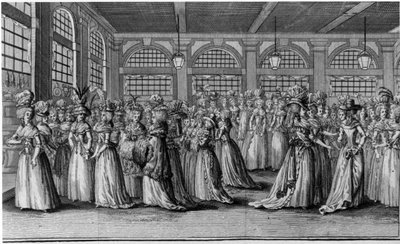 Kolonnaden - i "The Girls of the Royal Palace", frontispice, vol. III, utg. London av Unknown artist