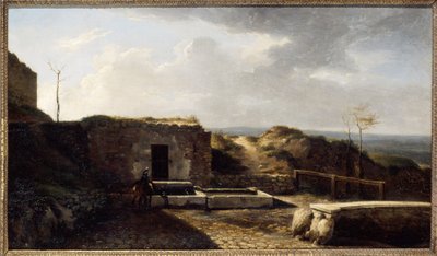 Bryggeriet på Montmartre, ca. 1840, ca. 1840 (olje på lerret) av Unknown artist